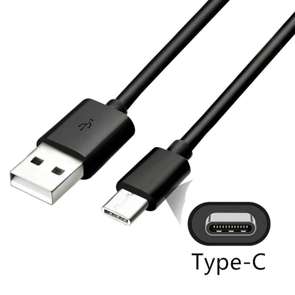 USB-C 3,0 Быстрая зарядка для мобильных телефонов EU настенное USB зарядное устройство адаптер для Xiaomi Mi 8 SE A1 A2 Max 3 Wileyfox Swift 2, Swift 2 Plus - Тип штекера: Type c cable black