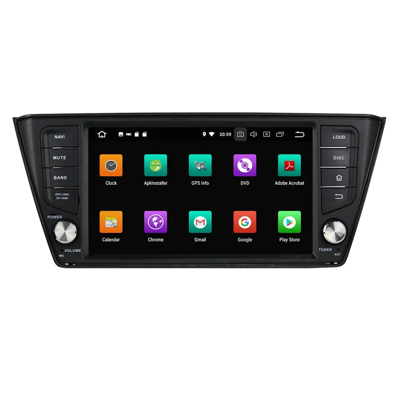 Best IPS Screen Android 8.0 4+32G Car multimedia dvd player head unit For VW Volkswagen Skoda Jetta 2013+ GPS Navigation radio stereo 5