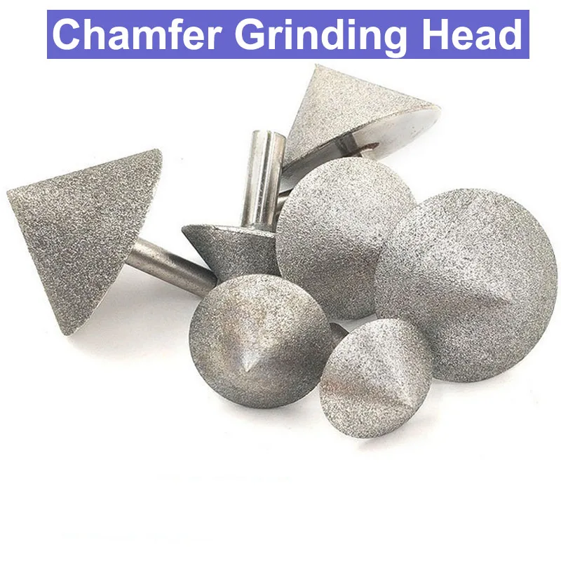 25mm Diamond Grinding Head Points 90 Degrees Grit 150 Rotary Taper