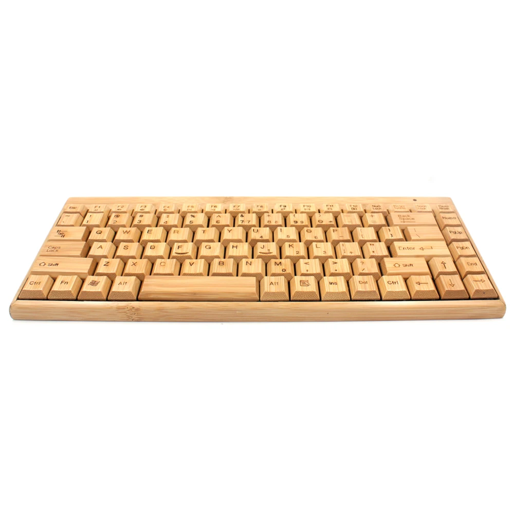 Беспроводная клавиатура и мышь Techase комбинированный костюм Bamboo Mini Teclado E Mouse Sem Fio