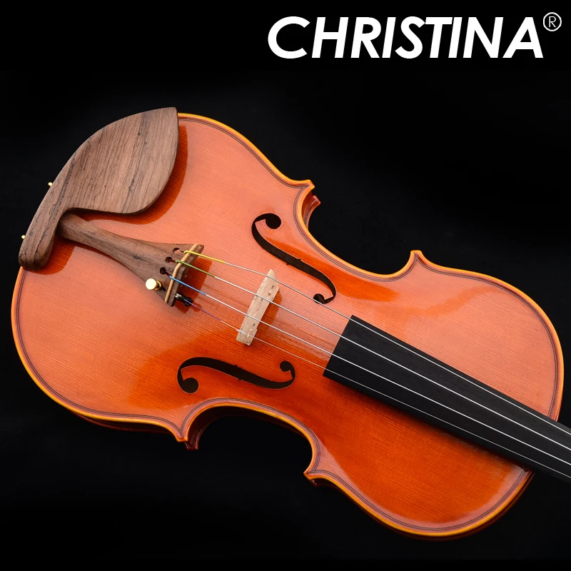 Итальянская Кристина S400 скрипка Европейская Высококачественная клен скрипка 4/4, ручная работа мастер сольная скрипка o музыкальный инструмент+ Скрипка чехол, лук
