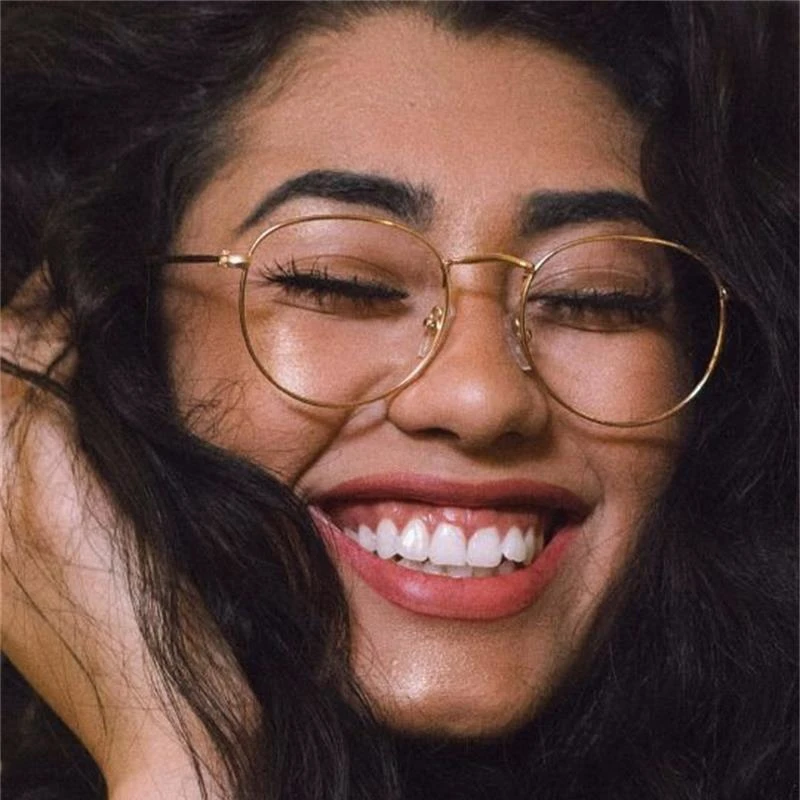 Золотая круглая оправа для очков, винтажные очки, женские очки для близорукости, оправа для очков, мужские очки, оправа для оптических очков, мужские очки