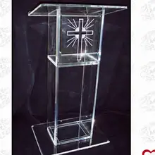 Горячая простые дешевые акриловые лектерн/акриловая Трибуна lectern/Акриловые лектерн