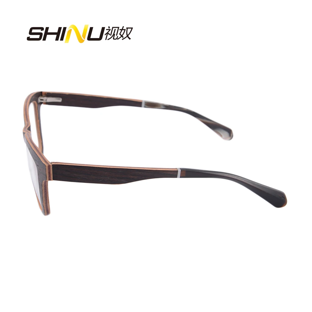 Роскошная деревянная оправа для очков из ореха модная оптическая Oculos Feminino