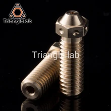 trianglelab Top quality V6 volcano Nozzle for 3D printers hotend 5pcs/lot volcano upgrade kit for E3D volcano hotend