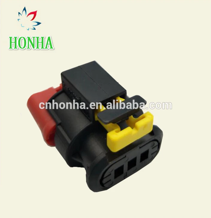 3 Pin/Way Tyco Auto Cablaggio Sigillato Connettore Del Sensore Spina 284425-1 Carburante Diesel Iniettore Bobina Di Accensione Connettori 284426-1