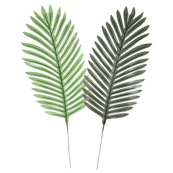 

12pcs/lot Tropical Rainforest DIY Decoration Leaf Artificial Sunflower Leaves Plants Tree Flowers For Home Wedding Decoration