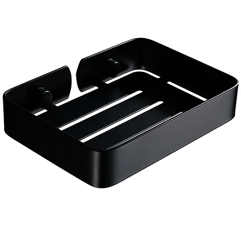 

304 Stainless Steel Soap Holder Bathroom Shampoo Basket Shelf Wall Mounted Soap Dish Rack Bathroom Shelf Soap Box