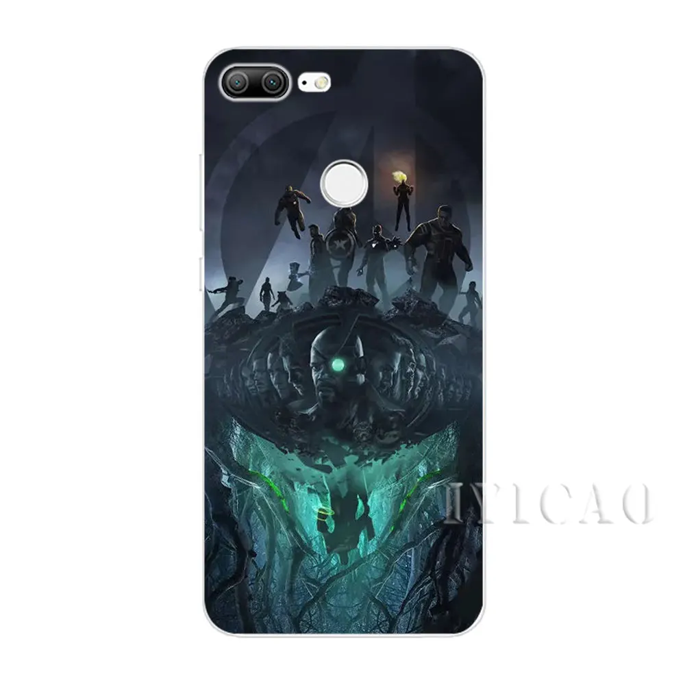 Жесткий чехол IYICAO The Avengers Final batch для huawei Honor Play Note 10 6A 6C 7A Pro 7C 7X 8C 8X8 9