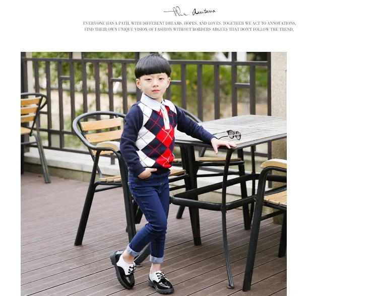 2019 Новинка весны лето-осень обувь для детей Для мальчиков и девочек британский стиль Детская Повседневное кроссовки из искусственной кожи
