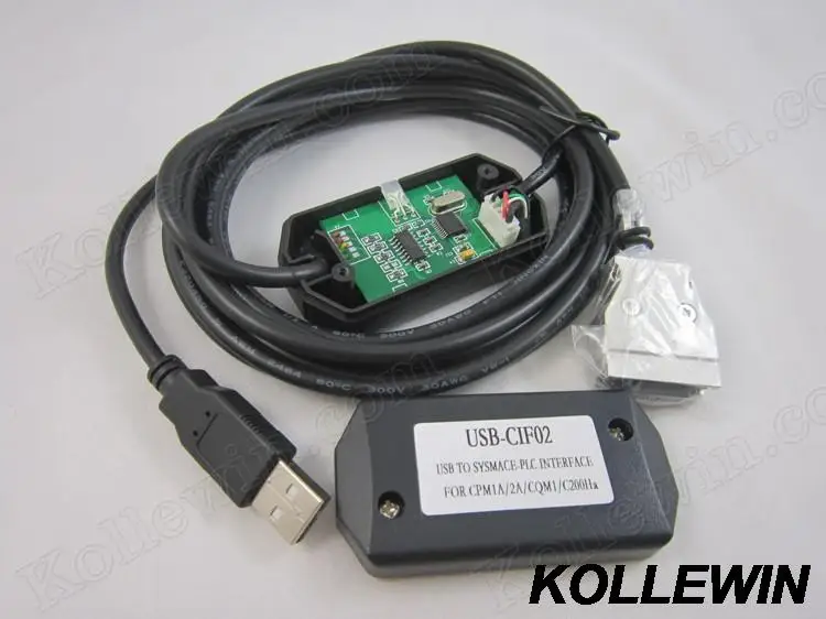 Кабель программирования PLC для CQM1 CPM1 CPM1A CPM2A C200HS C200HX/HG/HE SRM1 серии USBCIF02 поддерживает