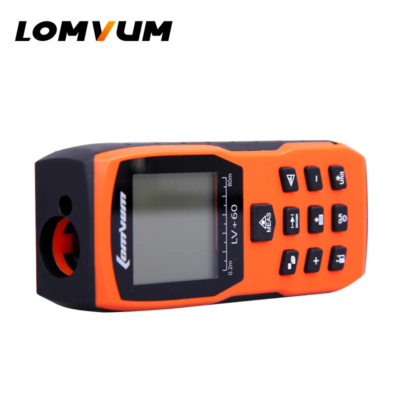 LOMVUM Laser Rangefinders Orange Distance Measurer Meter Handheld Digital Laser Distance Meter Electronic Bubbles LOMVUM Laser Rangefinders Orange Distance Measurer Meter Handheld Digital Laser Distance Meter Electronic Bubbles