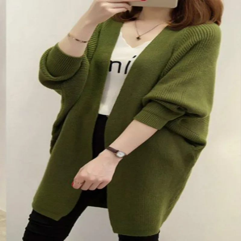 

2019 bei 901 New pregnant woman long cardigan women's sweater
