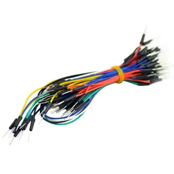 

650pcs Jump Wire Cable Male to Male Jumper Wire for Breadboard 65 jump wires