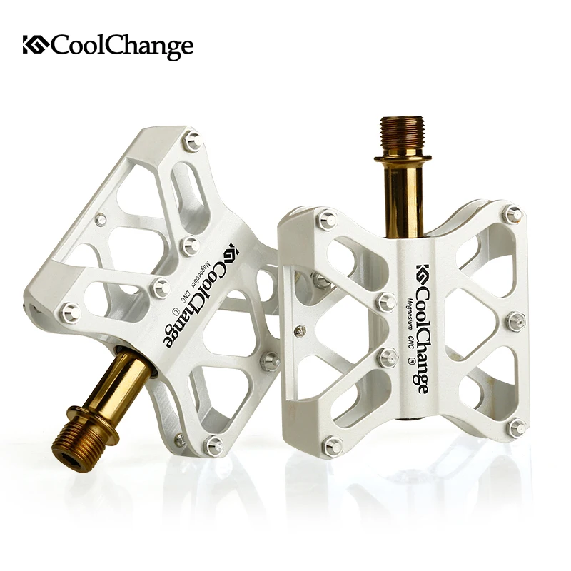CoolChange Ultralight Bike Pedal Mountain Road Bicycle Bearings Pedal
