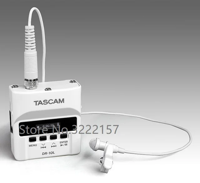 TASCAM DR-10LW DR10LW light and convenient digital recorder with