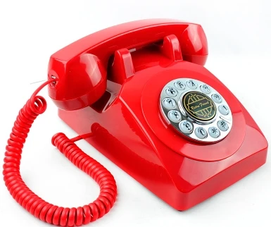 Классические телефоны в стиле ретро античные ротационные телефоны/поворотный Dialpad CT-307