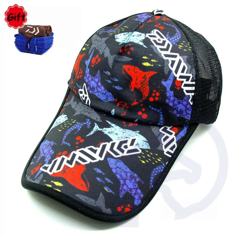 

Light Weight Cycling Cap Sunshade Sports Baseball Fishermen Hat Caps Breathable Adjustable Multi-color Running Fishing Caps