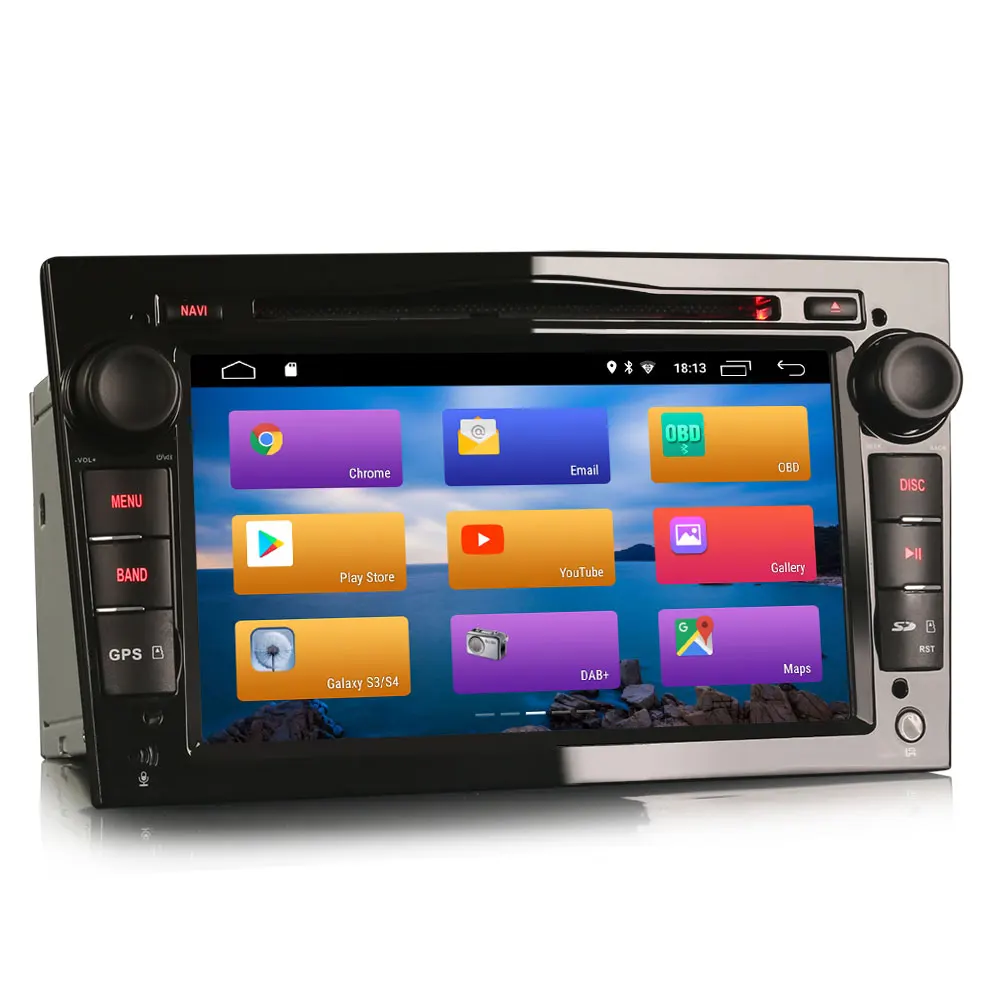 Excellent 7" Android 9.0 Pie OS Car DVD Multimedia GPS Radio for Opel/Vauxhall/Holden Combo 2004+ & Signum 2003+ & Tigra TwinTop 2004+ 1