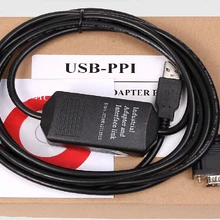 1 шт. S7-200PLC Кабель для программирования кабель для скачивания данных/USB-PPI альтернатива Максимальная скорость передачи данных 9,6 K 19,2 k адаптер