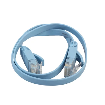 

Hot 0.5/1/2/3/5/8/10/15M High Speed UTP CAT 6 Flat Gigabit Ethernet Network Cable RJ45 Patch LAN Cord for PC Laptop Router