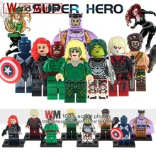 Строительные блоки 10 лотов PG8108 Супер Герои Widow Heracles Vance Astro Adam Warlock Gamora Amora Коллекция игрушек для детей