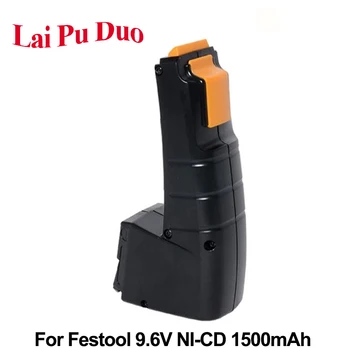 

9.6V 1.5Ah Ni-CD Replacement Power Tool Battery For FESTOOL:BPH9.6C, FSP-487512,FSP-488437,CCD9.6,CDD9.6,CCD9.6ES,CCD9.6FX