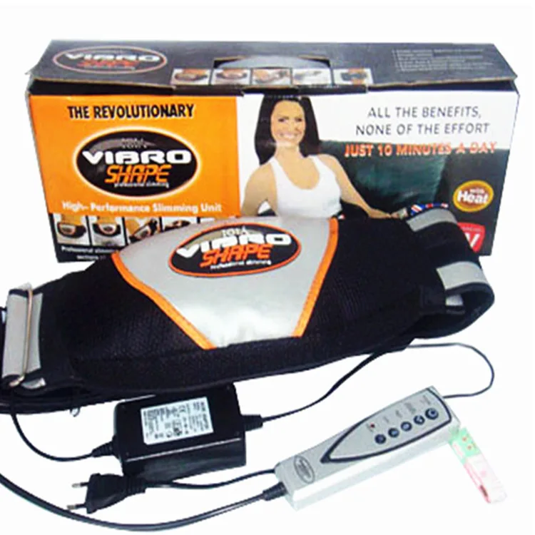 

Vibro Shape Digital Spiral Swing Leather Belt Slimming Wrap From Usa Free Shipping