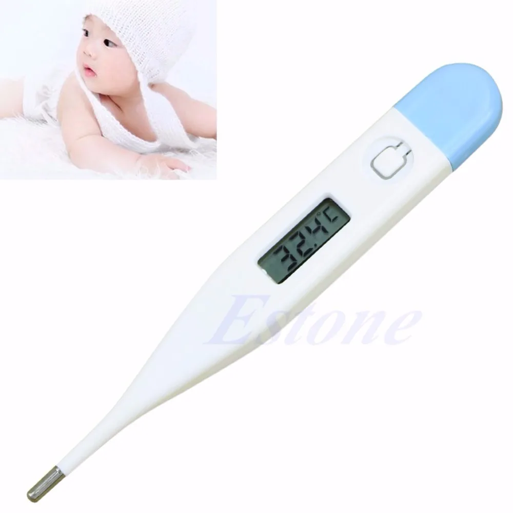 

New Digital LCD Medical Temperature Meter Heating Fever Temperature Baby Body Adult Body Tester