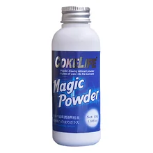 45 г/бутылка magic порошок смазки на водной основе, смешивается С Водой 5 г Может Создать 50 г Смазки Для Анального Секса и Массаж Тела