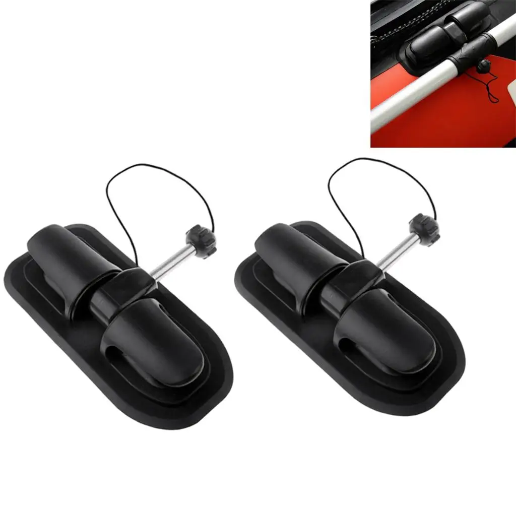 2Pcs/Set Durable Kayak Oar Lock Patch Inflatable Boat Watercraft Accessories
