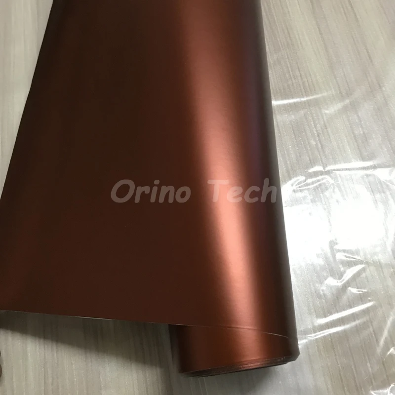 Coffee Metallic Chrome Vinyl Film-5