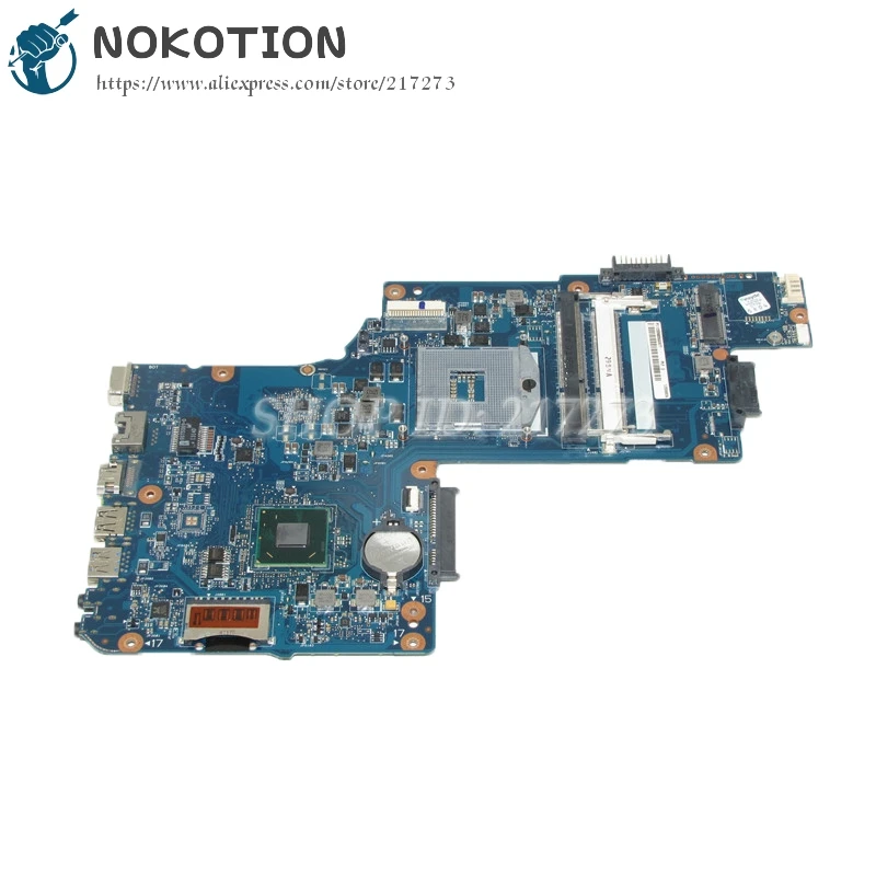 Системная плата NOKOTION H000052360 для ноутбука Toshiba Satellite C850 L850 материнская SLJ8E HM76 gma hd