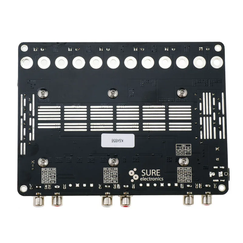 DC36V 6*100 Вт 6/5 1 каналов HIFI плата автомобильного аудиоусилителя класса D TDA7498|amplifier