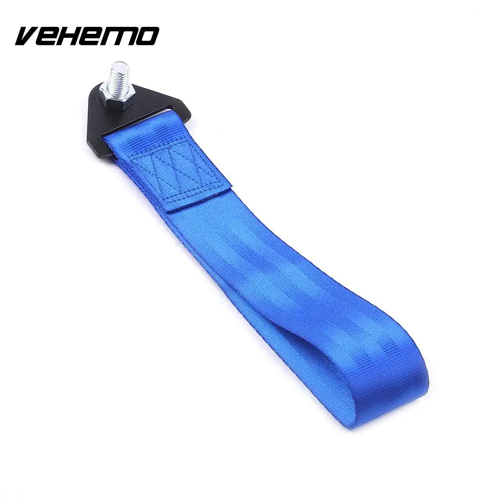 VEHEMO سيارة سباق السحب سحب حزام سحب حبل حزام الوفير هوك المتانة