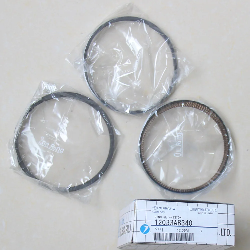 12033AB340 New Genuine RING SET PISTON For Subaru Forester Impreza