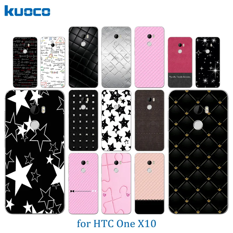 Phone Case 5.5 inch For HTC One X10 Colorful Pattern Funda Soft Silicon Back Cover E66 Luxury Slim Coque |