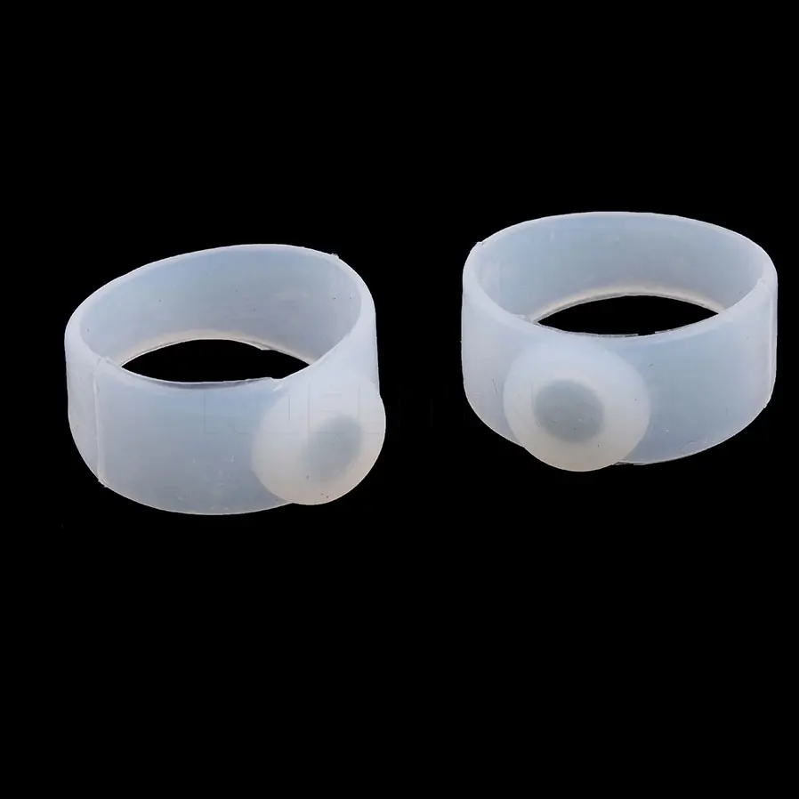 1 pai 2pcs Slimming Silicone Foot Care Diet Feet Massager Double Toe Rings Slim Ring Feet Loss Weight Reduce