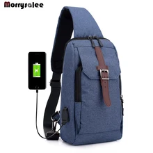 Мужские нагрудные тюки Оксфорд мужской выпуск мужской и wo мужской нагрудный мешок Досуг сумка на плечо