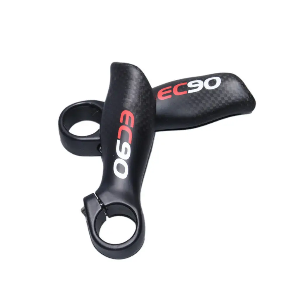 

EC90 3K Full Carbon Fiber Handlebar End 120g/125mm Matt Black Bicycle Road MTB Mountain Road BMX Bike Handlebar 22.2mm Bar Ends