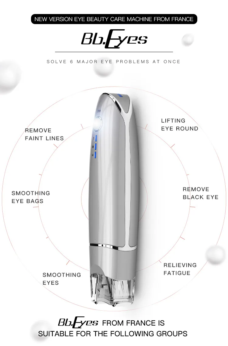 BB глаза ems клип массаж глаз уход за лицом вибрации морщинка худое лицо Magic Stick анти сумка и морщин уход за кожей вокруг глаз инструменты