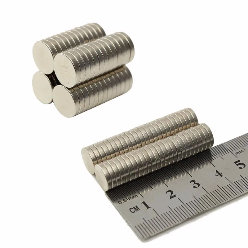50 шт. серебристый N50 супер сильный Круглый Дисковые миниатюры 8 мм x 1 мм редкоземельных Неодимовый магнит миниатюры