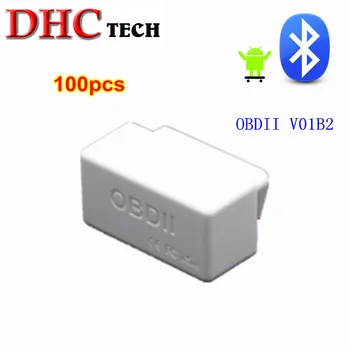 

100pcs/lot OBDII Diagnostic Interface ELM327 V1.5 Bluetooth Special-Purpose V01B2 OBD2 Bluetooth Adapter ELM 327V1.5 for Android