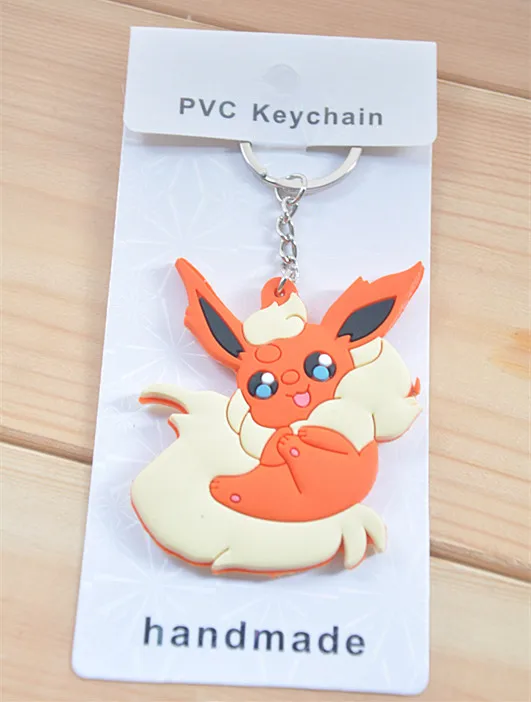 Юри на льду продвижение Chaveiros Charmander Plusle двухсторонний брелок ручной работы ПВХ брелок мультфильм милый Лидер продаж