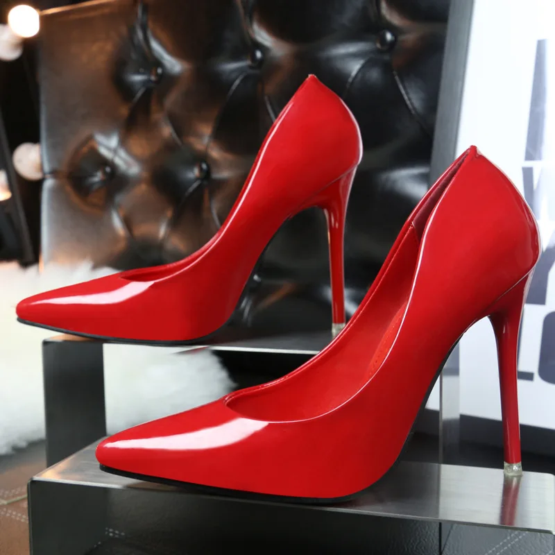 

2018 Summer Sexy Shallow mouthshoeSuper High Heels