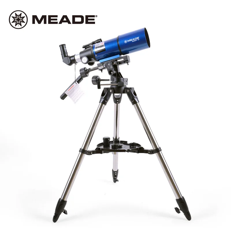 Профессиональный астрономический рефрактор Meade 80AZ телескоп со звездой луной HD