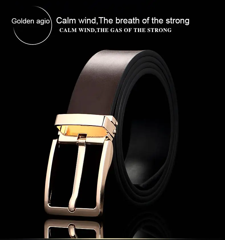DOULILU New Designer Belts Men High Quality Luxury Brand Leather Belt Pin Buckle Black Business Trouser Strap Cinturones Hombre Cinto1 (15)