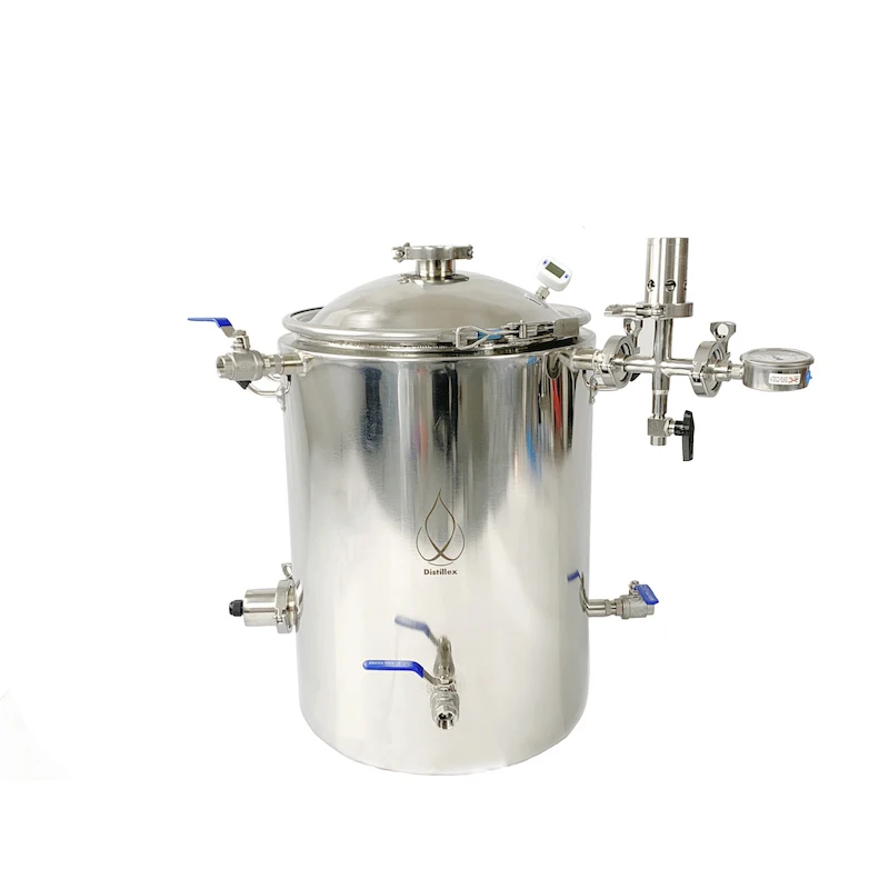 

45 Double Wall/ steam jacket Boiler, Distillation tank, Tank. Micro Brewery Tank. Stainless Steel 304