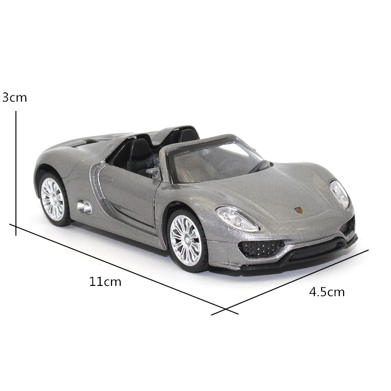 CAIPO 1:43 Porsche 918 литая под давлением модель автомобиля из металлического материала детские игрушки коллекция украшения игрушка модель автомобиля