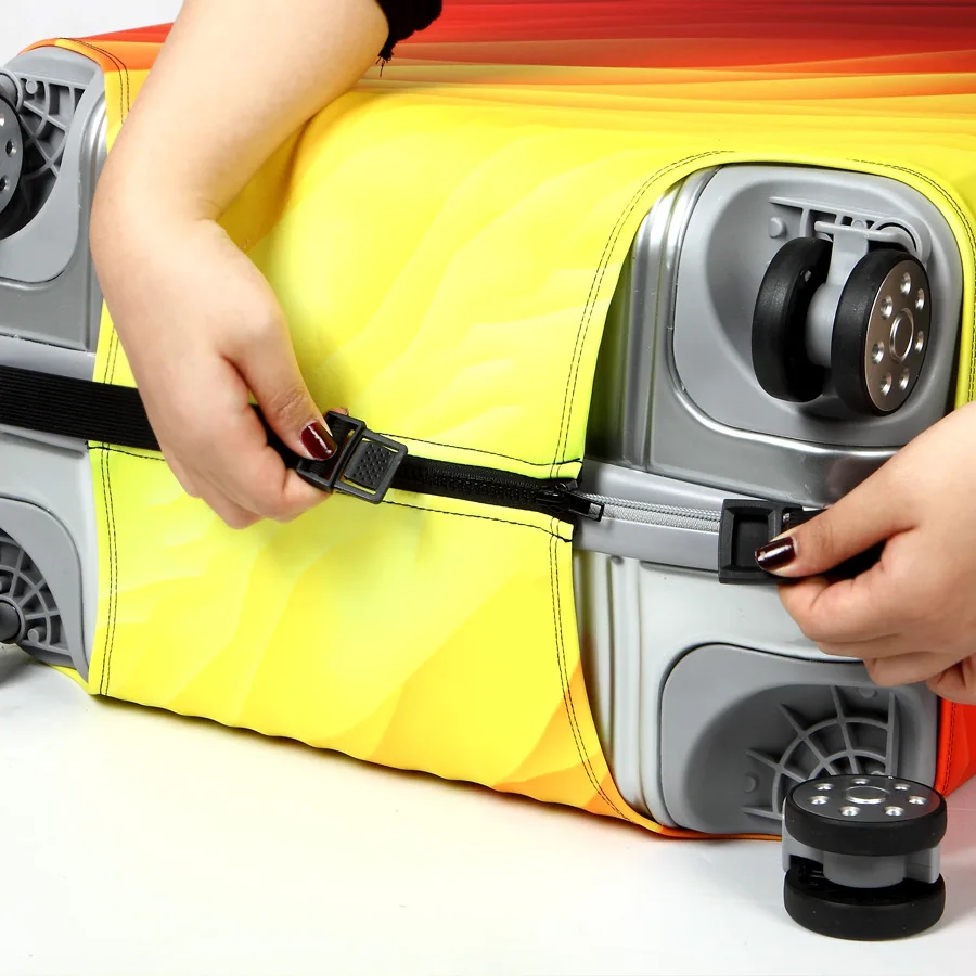JULY'S SONG Elastic Fabric Luggage Protective Cover, Suitable18-32 Inch , Trolley Case Suitcase Dust Cover Travel Accessories